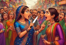 महिलाबीच विवादः चक्कु लागेर महिला घाइते